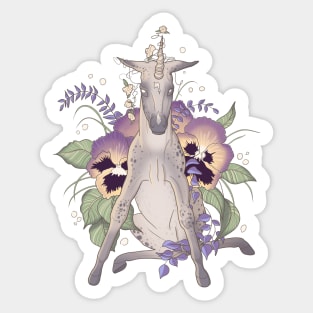 Pansy Sticker